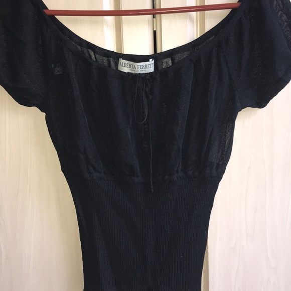 Alberta Ferretti Tops - CCO final*Alberta Ferretti Sheer&sexy delicate